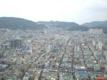 釜山タワーからの風景