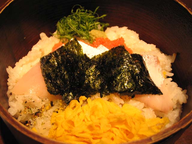 ブリのミニ櫃まぶし