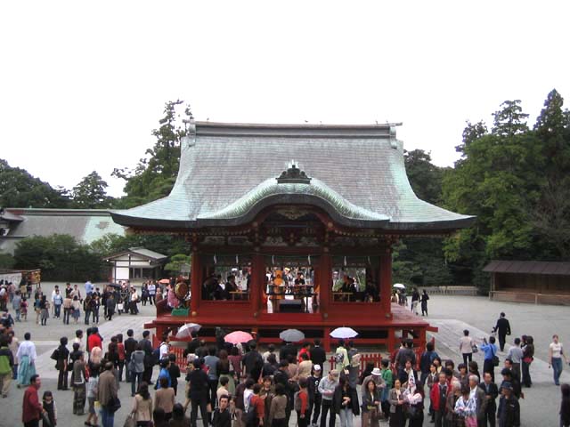 鶴岡八幡宮の神前式