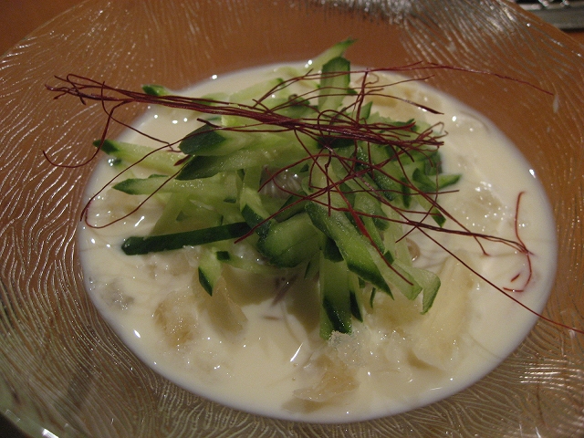 豆乳冷麺