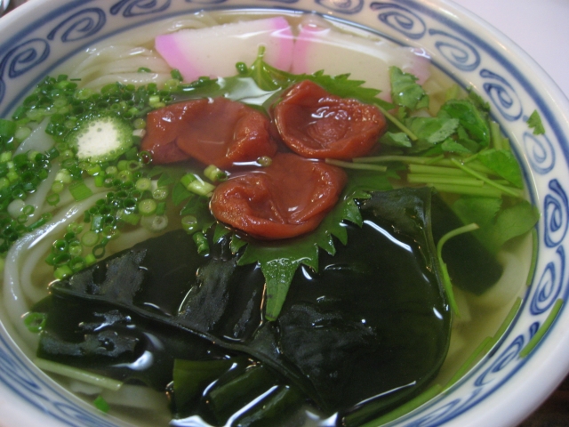 うめぼしうどん