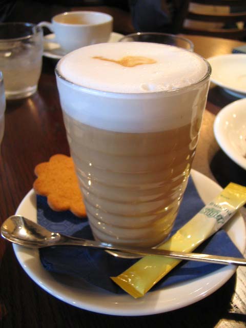 カフェラッテ