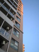 住んでるマンションだ