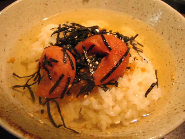 千流のお茶漬け