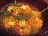 エビのオイル煮