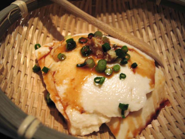 ざる豆腐