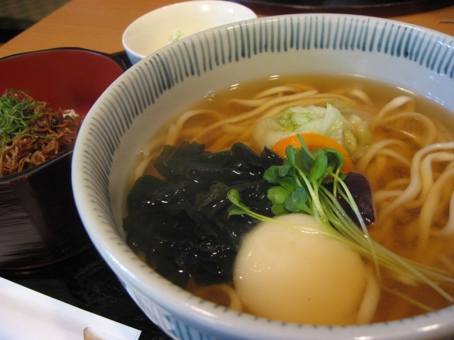 きしめん（鰹）ランチセット