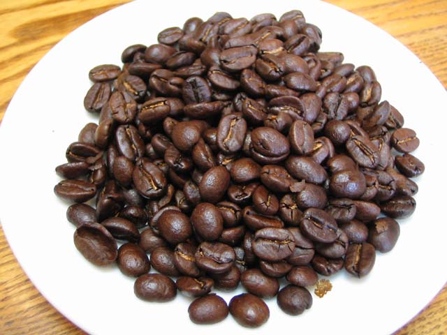 焙煎した豆