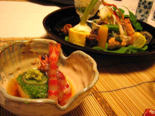 寄せ薯蕷オクラとろろ掛け